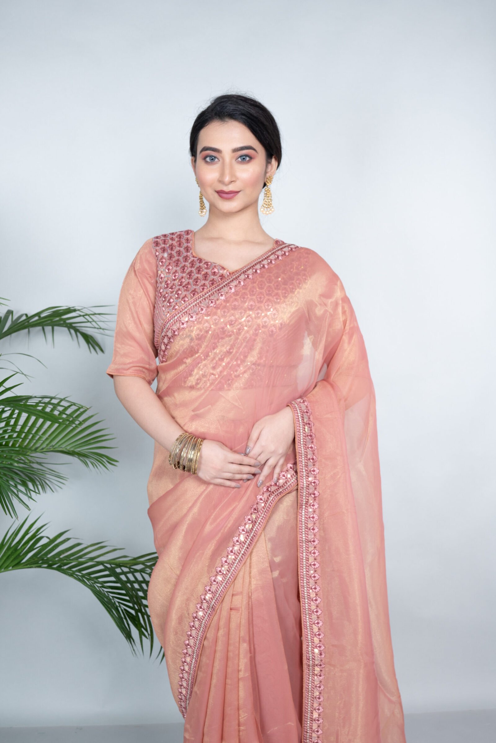 Designer 'Lilac Twilight' Chiffon - Image 3